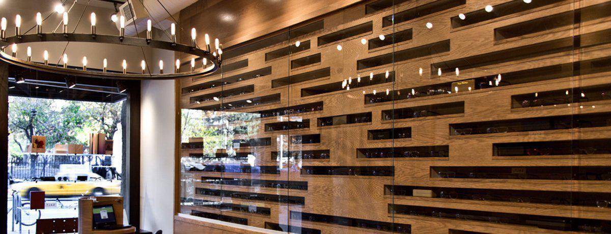 The eyewear gallery inside Eyes on Second